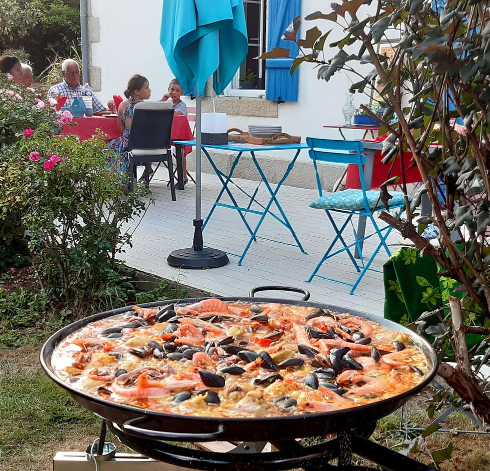 Nuances bretonnes table d'hôtes détour par l'Espagne
