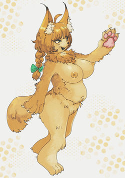 ぽちゃメスケモ