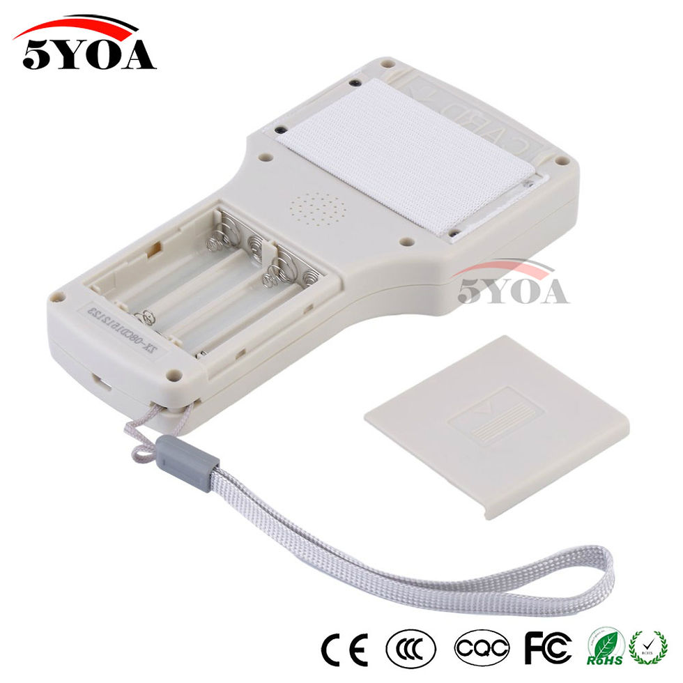 Thumbnail: English 10 frequency RFID Copier ID IC Reader Writer copy M1 13.56MHZ encrypted 