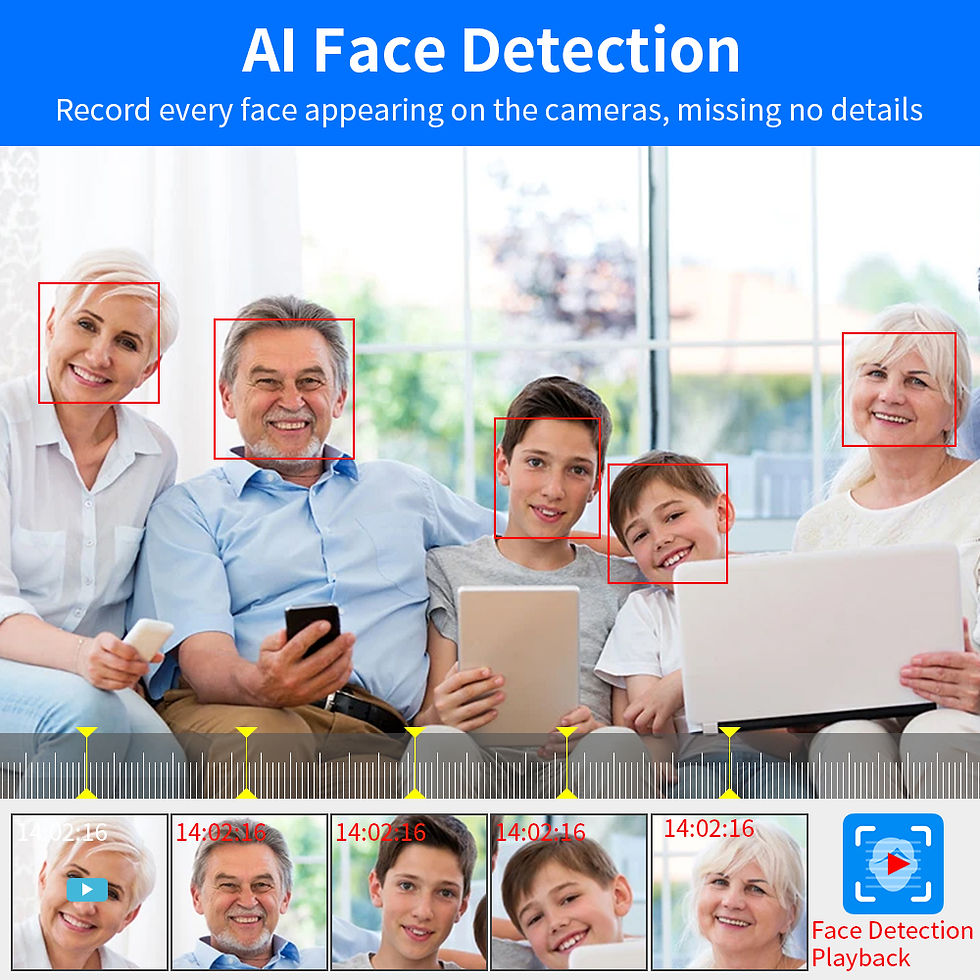 Thumbnail: Hiseeu H.265+ 4CH 10CH 16CH POE NVR For IP Security Surveillance Camera CCTV Sys