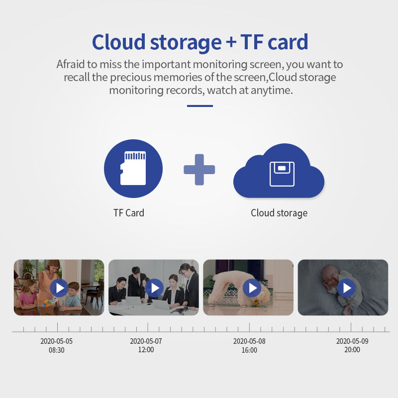 Thumbnail: INQMEGA HD 1080P Cloud Wireless IP Camera Intelligent Auto Tracking Of Human Hom