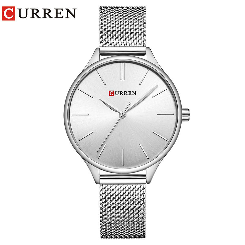 Thumbnail: CURREN Hot Fashion Simple Style New Ladies Bracelet Watches Women Dress Wristwat