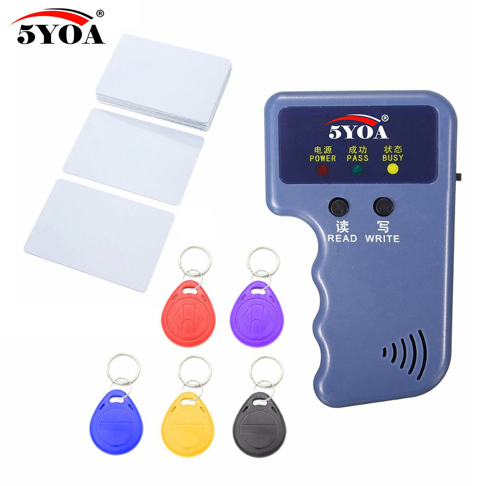 Thumbnail: Handheld 125KHz EM4100 RFID Copier Writer Duplicator Programmer Reader + EM4305 