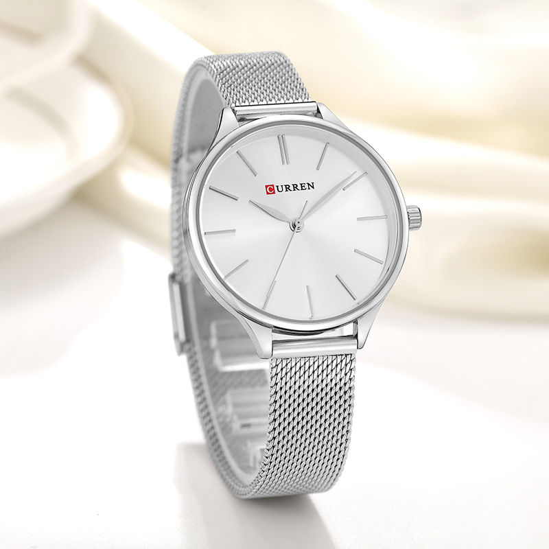 Thumbnail: CURREN Hot Fashion Simple Style New Ladies Bracelet Watches Women Dress Wristwat