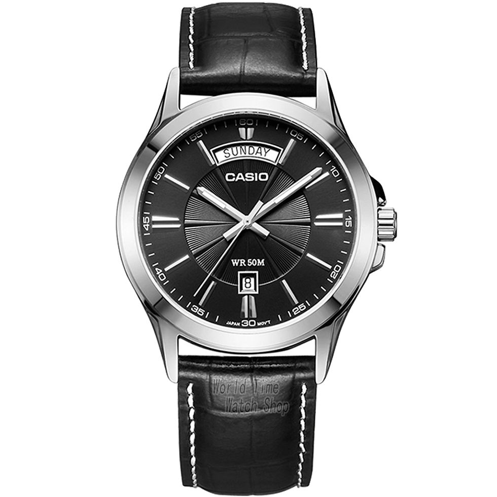 Thumbnail: Casio watch wrist watch men top brand luxury set quartz watche 50m Waterproof me