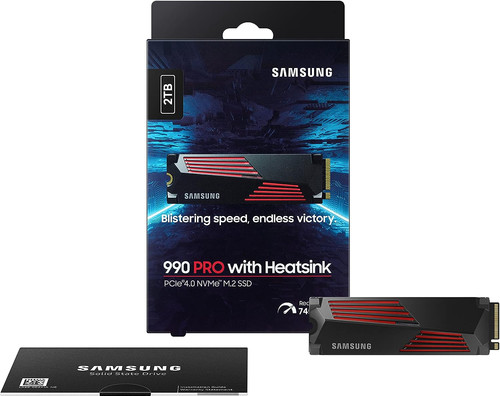 SSD Samsung 990 PRO 2280 PCIE NVMe 2TB With Heatsink