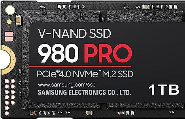 SSD Samsung 980 PRO M.2 2280 NVMe 1TB (Without Heatsink)