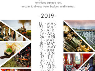 The Bushtracks Express alternative runs 2019