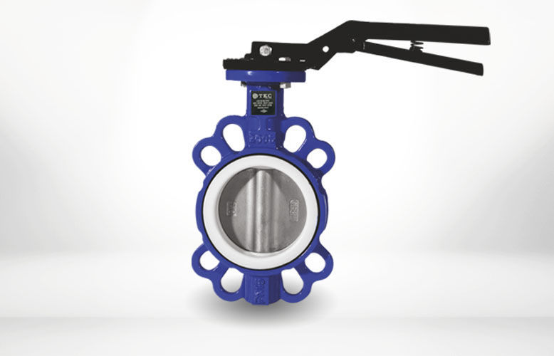 Wafer Viton Conta Al Bronz Klapeli Kelebek Vana Kollu