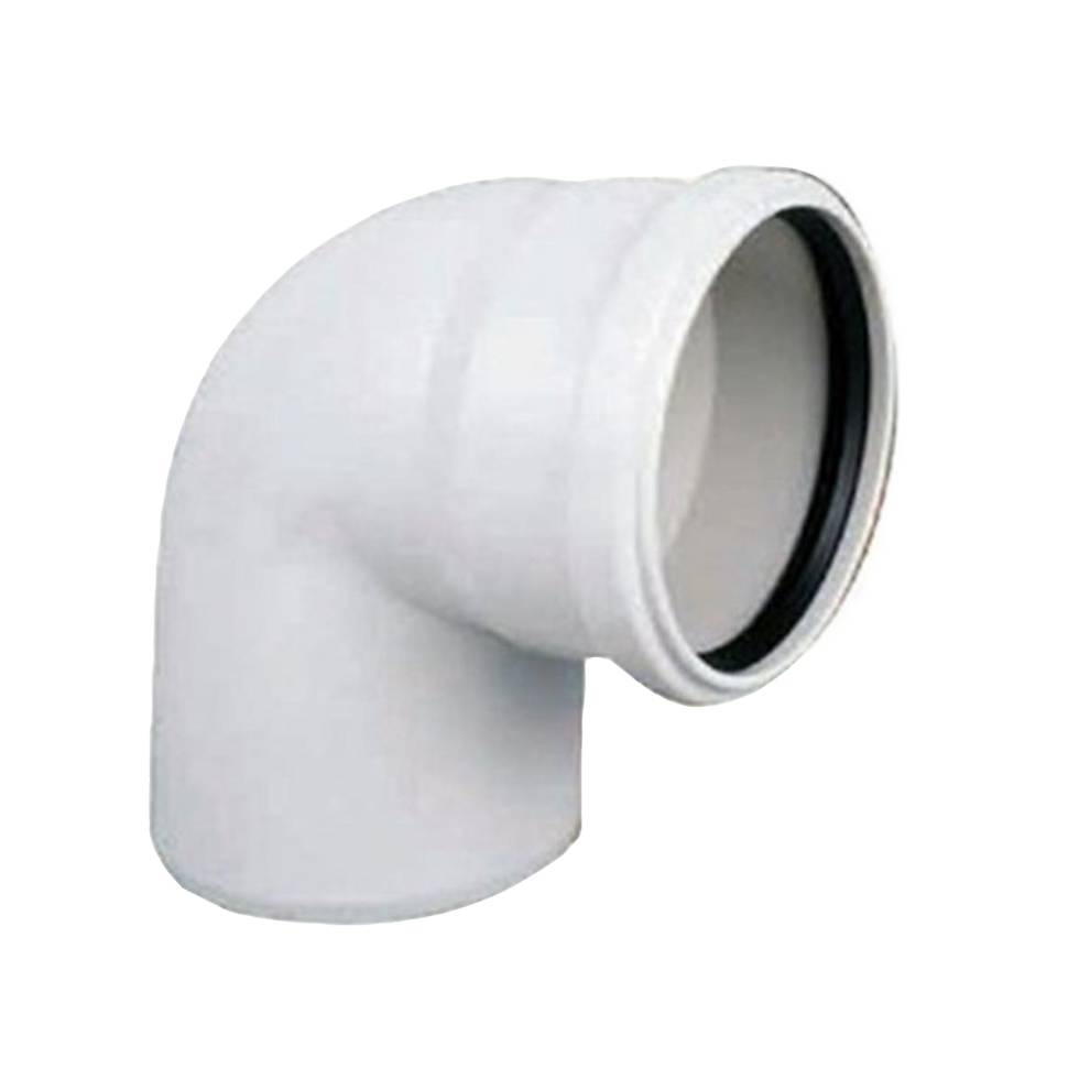 PVC DİRSEK KAPALI 75mm - 90°C