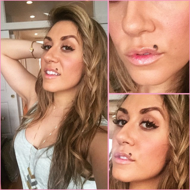 Instagram - 60's inspired "bitten lip" look.  Beauty & Fashion blogpost up tomor