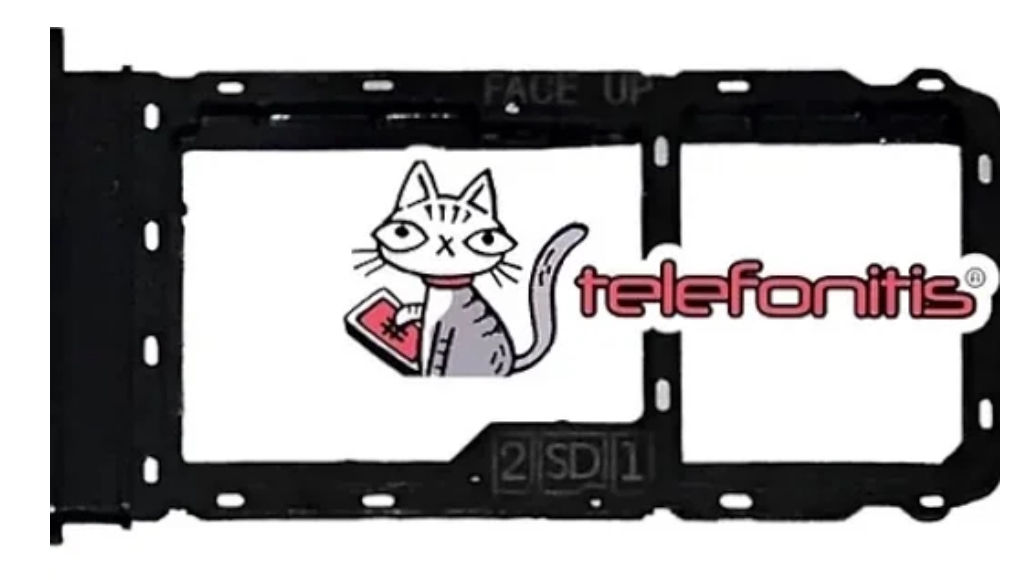 Charola / bandeja sim moto g8 plus Dual sim 