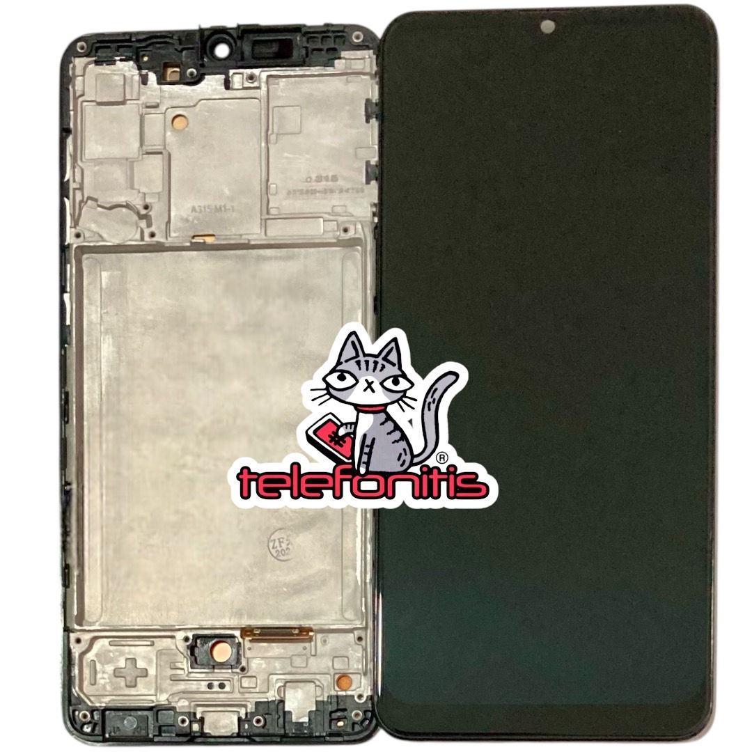 Display Samsung A31 con marco 
