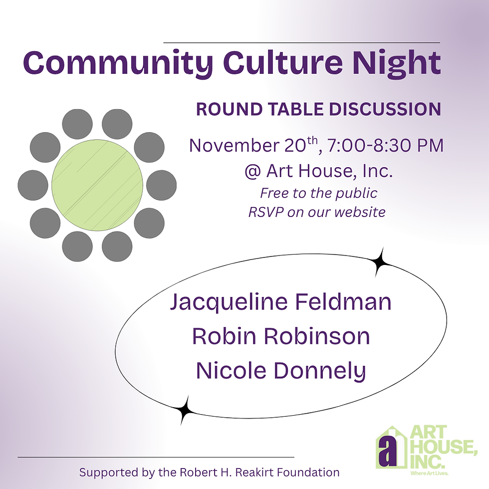 Community Culture Night: Round Table