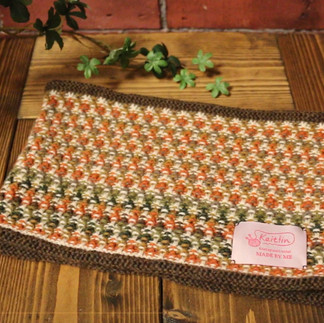 hand-knit neck warmers