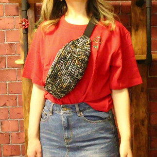 crocheted crossbody bag