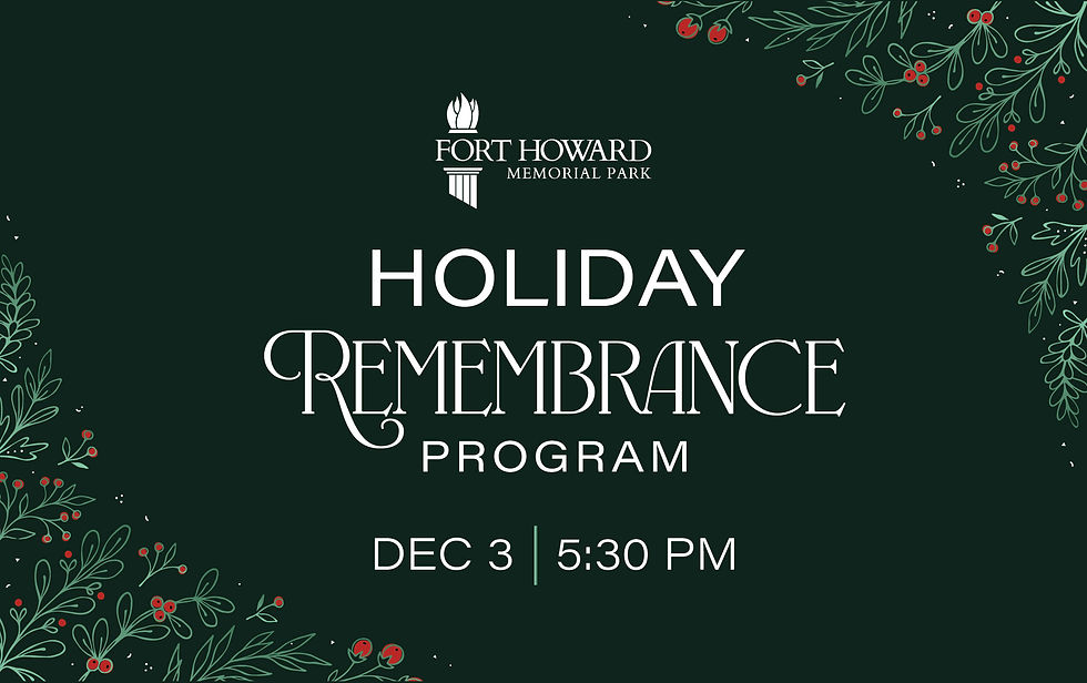 Holiday Remembrance Program