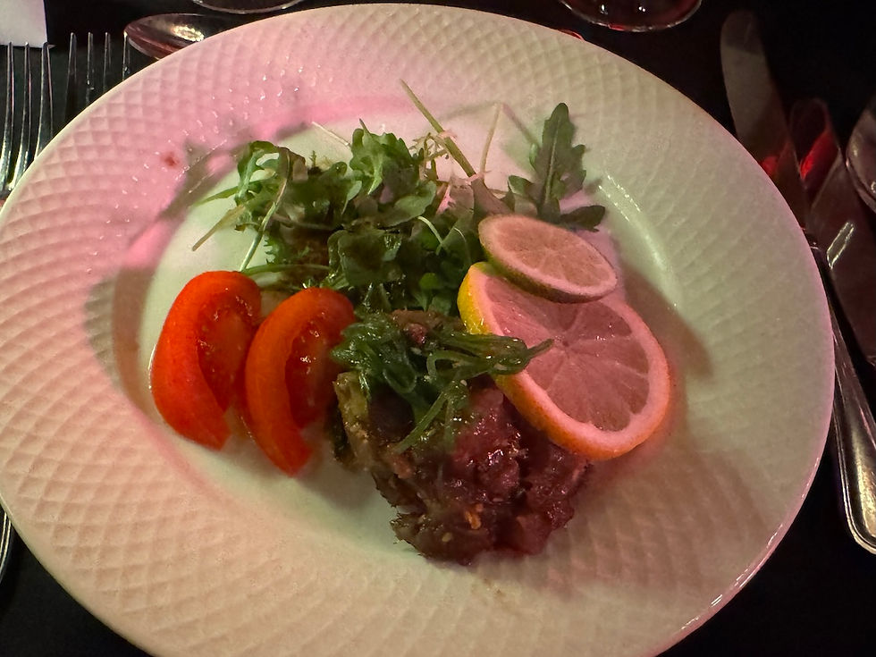 Victoria Palace: Le tartare de thon... © Fabrice Roy
