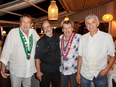 Dîner du 24 Juillet à La Pinède