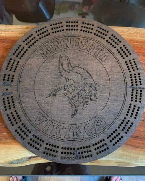Thumbnail: Lasered Cribbage Boards
