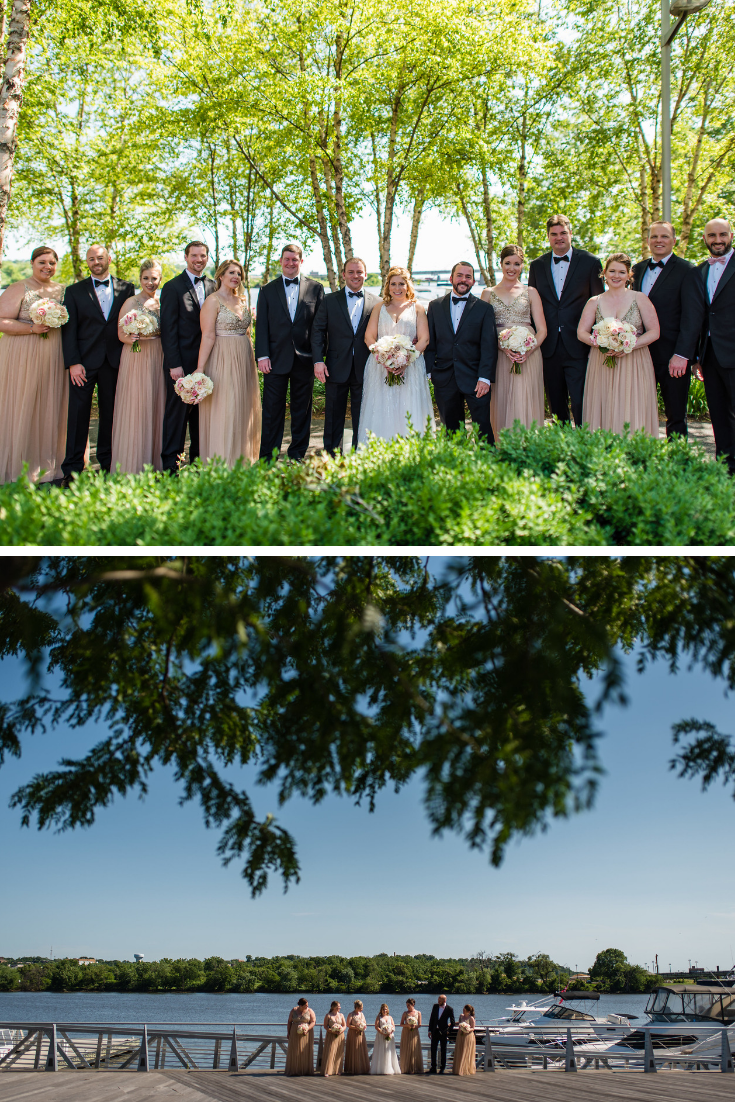 Washington DC District Winery Wedding Maryland Florist Designs by Oochay