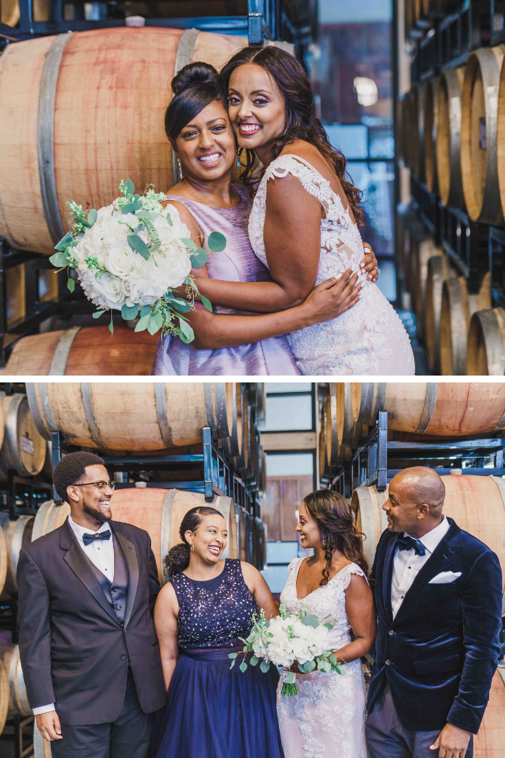 DC Wedding Florist at District Winery Wedding - Designs by Oochay with Compass Studios Photography