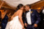 Couple dancing at Ethiopian wedding