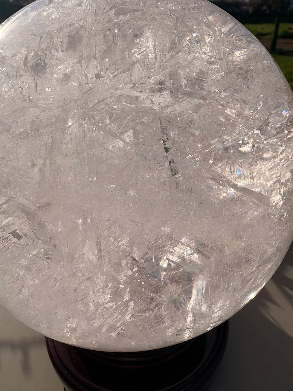 Thumbnail: Clear Quartz Sphere XL ✨🤍