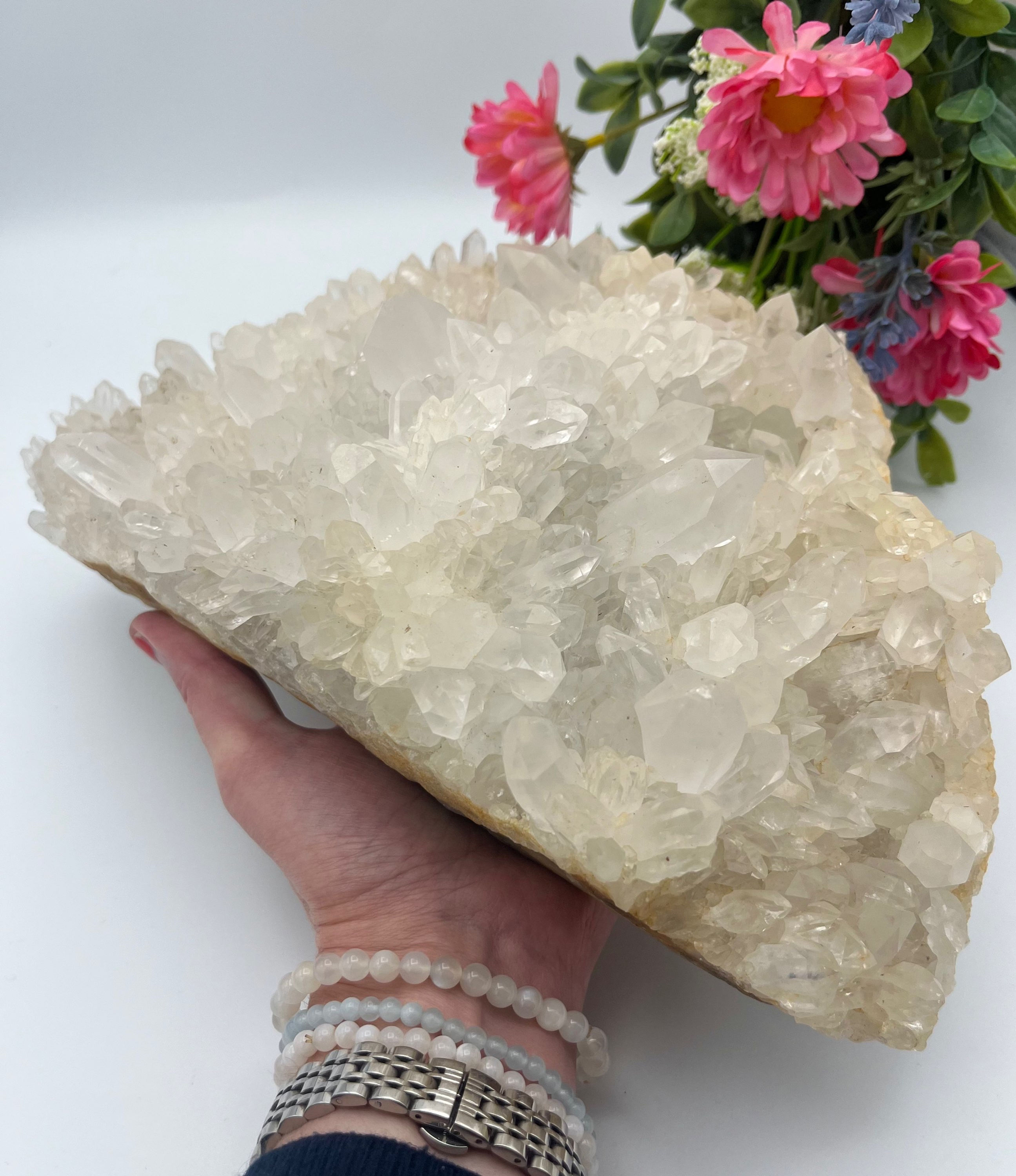 Clear Quartz Natural Crystal Cluster 💫✨