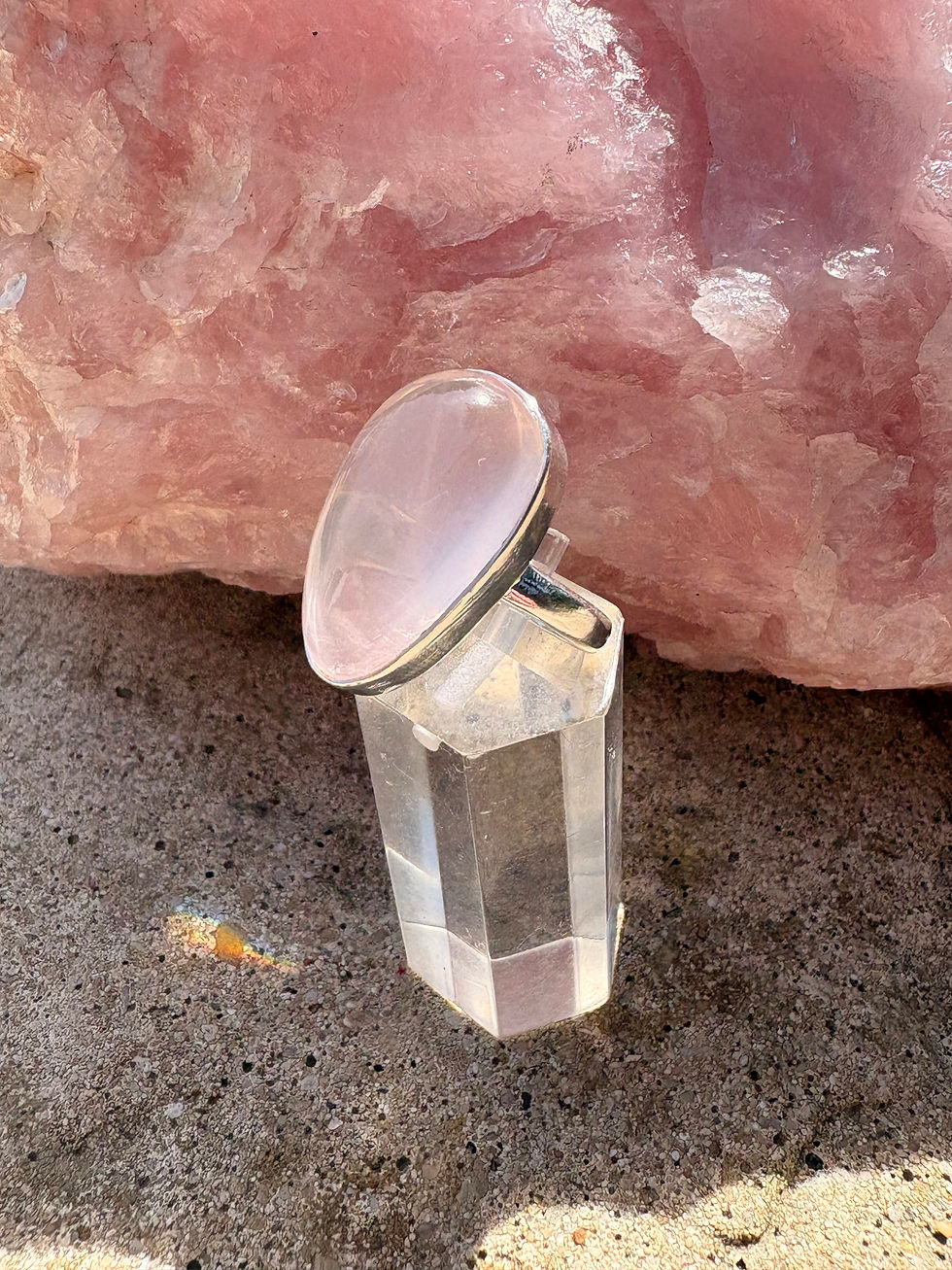 Thumbnail: Rose Quartz Ring 💗