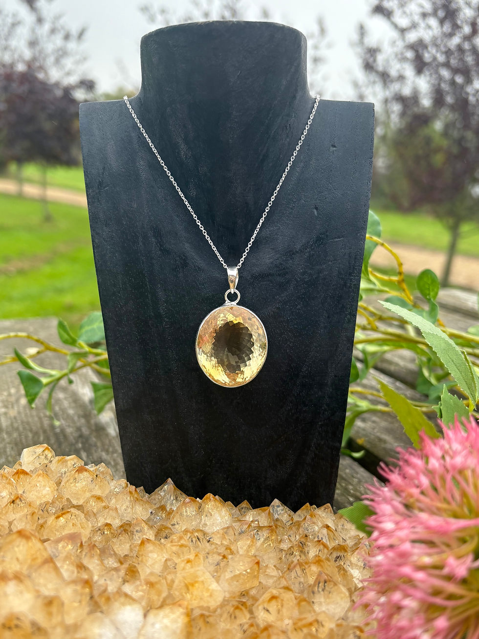 Citrine Pendant 💛