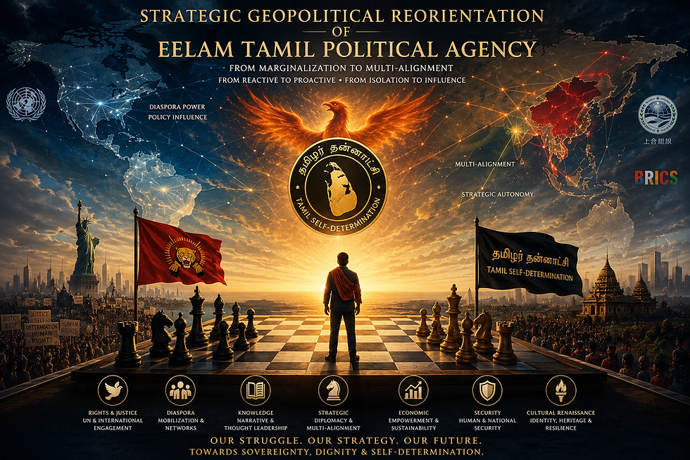 Strategic Geopolitical Reorientation of Eelam Tamil Political Agency