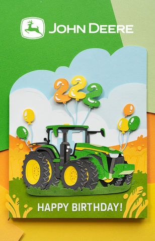 John Deere Birthday Card