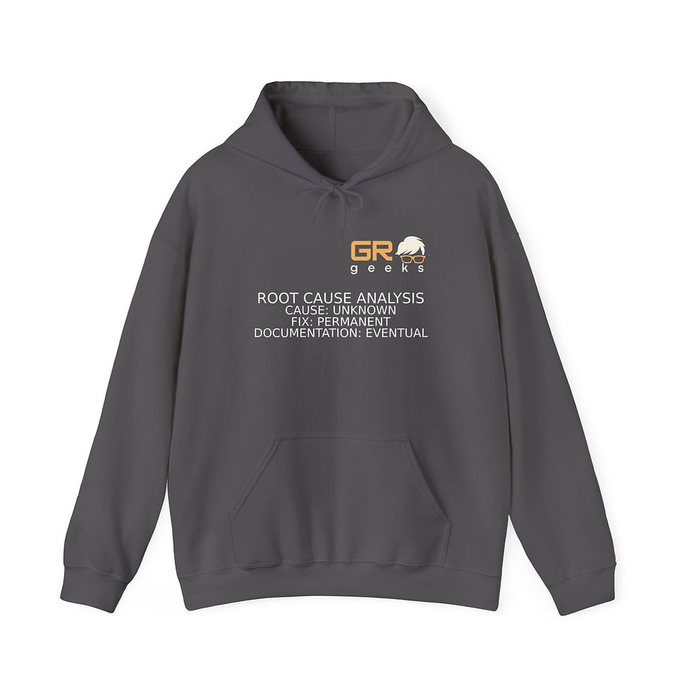 Thumbnail: Root Cause Analysisd - IT Humor Hoodie