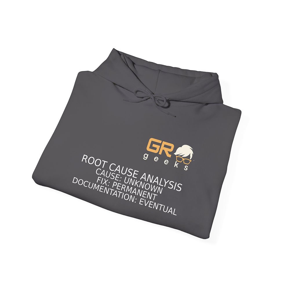 Thumbnail: Root Cause Analysisd - IT Humor Hoodie