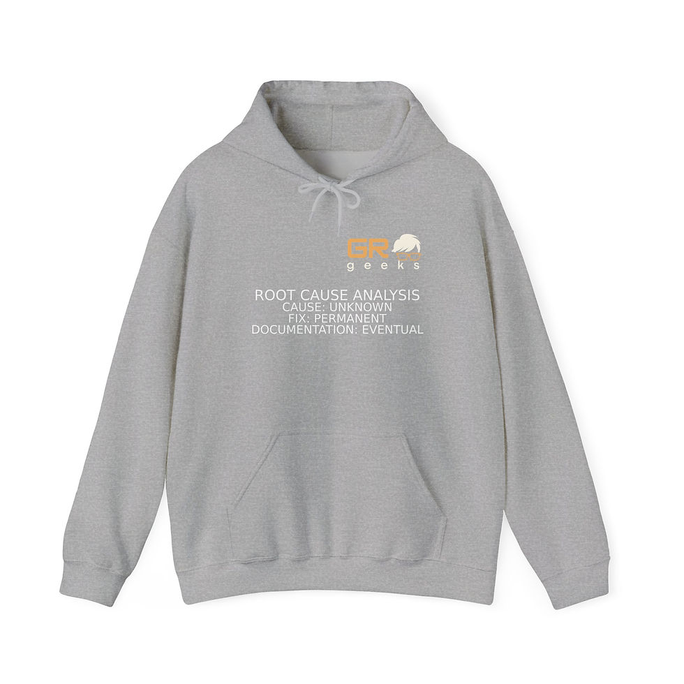 Thumbnail: Root Cause Analysisd - IT Humor Hoodie
