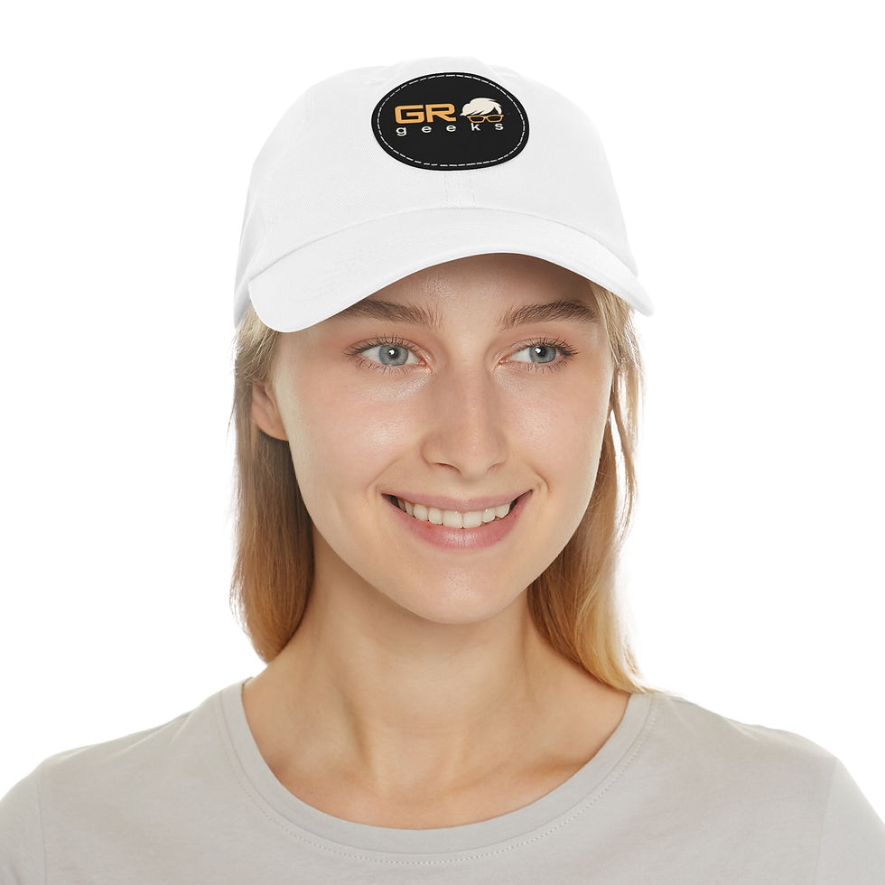 Thumbnail: GR Geeks Hat with Leather Patch