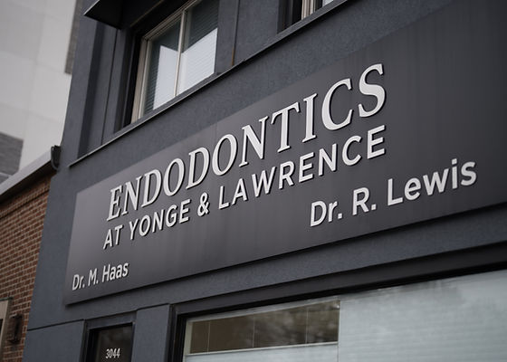 Endodontics at Yonge & Lawrence Dr. Manor Haas & Dr. Riley Lewis Endodontics at Yonge & Lawrence Dr. Manor Haas & Dr. Riley Lewis