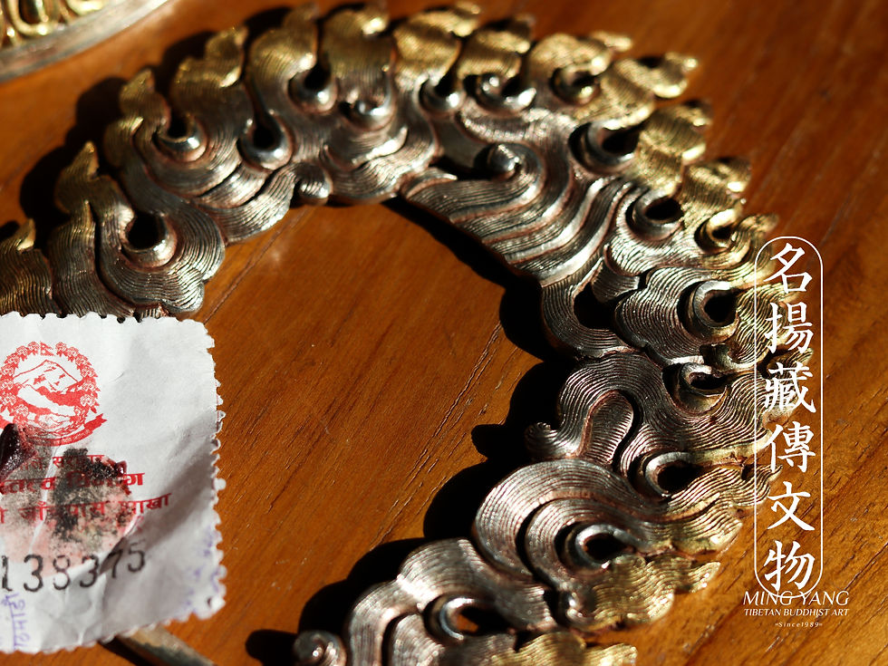 Thumbnail: 普巴金剛 銀 手工 尼泊爾 Phurpa Sakti Vajrakilaya Silver Statue Handmade Nepal 13cm/661g