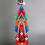 Thumbnail: 黑空行母朵瑪/木製 Throma/Troma Nagmo Torma Wrathful Jogini/Dakini Wood 40cm