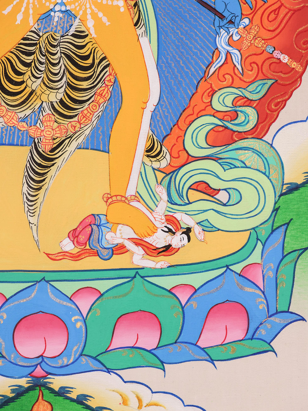 Thumbnail: 唐卡 時輪金剛  Kalachakra Tanka #2