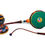 Thumbnail: 手鼓/ 修法法鼓 附鼓槌 (小) Big Drum (S) 鼓面直徑25-30cm 總長(含底座) 約75cm/#21