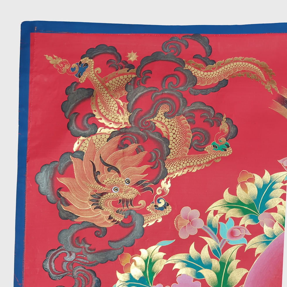 縮圖：蓮花生大士 唐卡 手繪 Padmasambhava Tanka