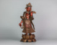 特殊佛像 (B) 七寶銅 手工 尼泊爾 12" (30cm)