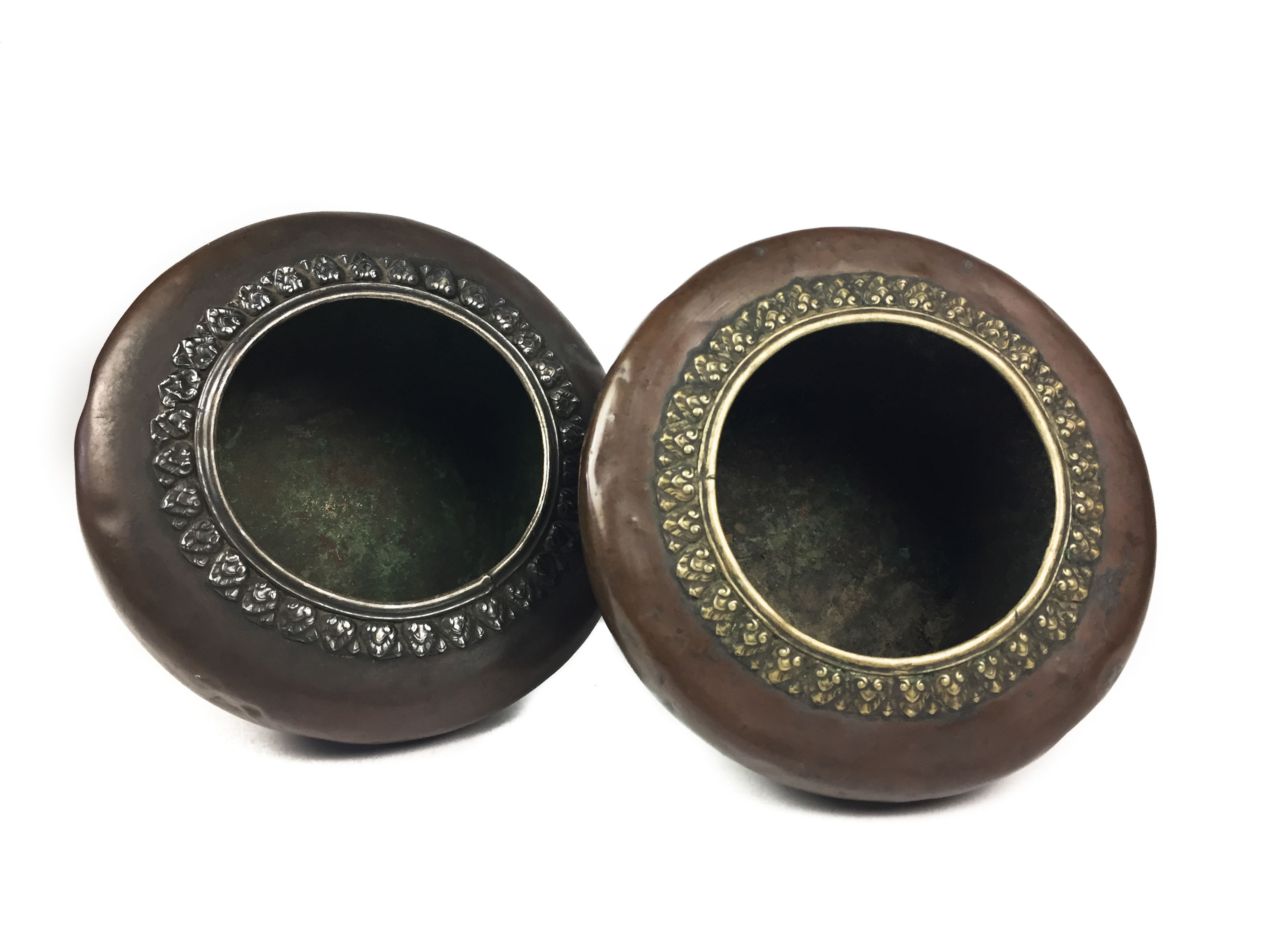 老缽 手工缽 銅 antique bowl copper 1pc #1