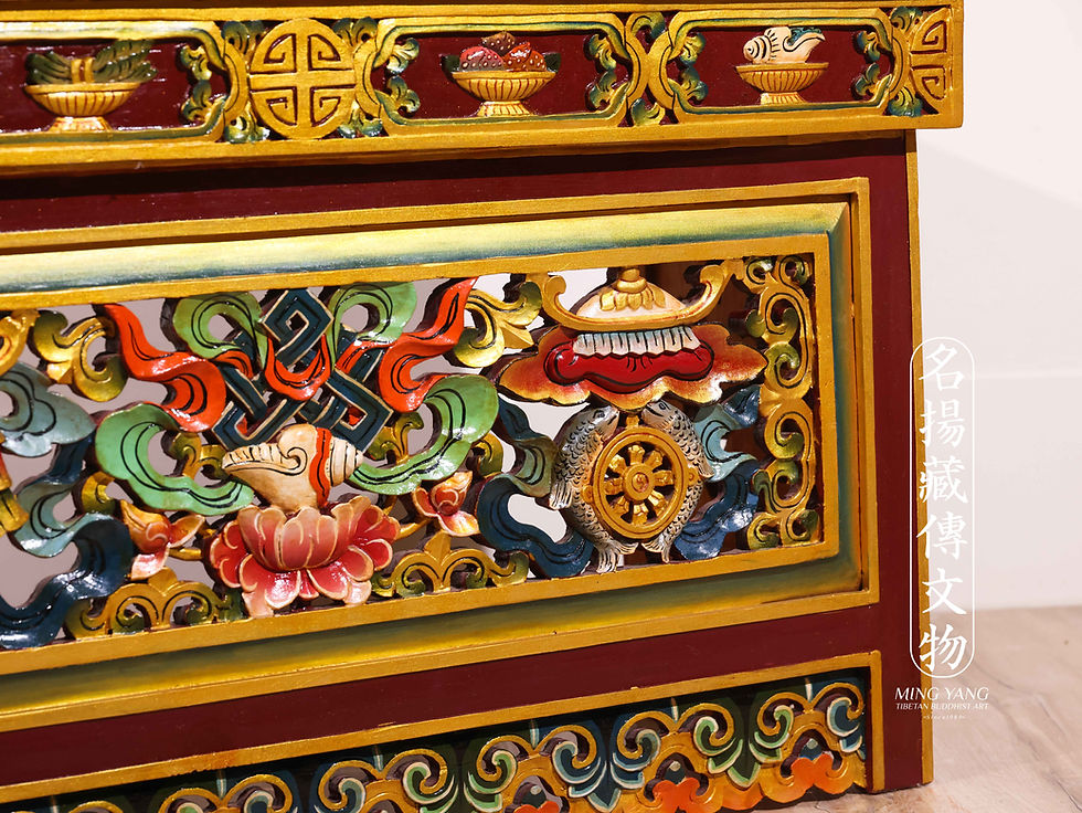 縮圖：Puja Meditation Table 92x41x54cm #G