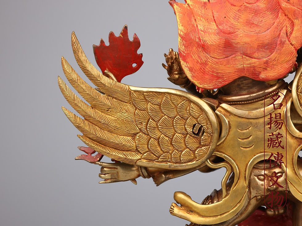 縮圖：普巴金剛 銅 全鎏金 手工 15" (38cm) #10