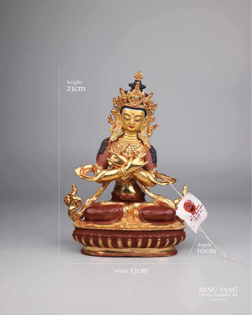 仏具香道具 つく 置物 工芸品 両耳鎏金浮彫り蓮華三脚香炉
