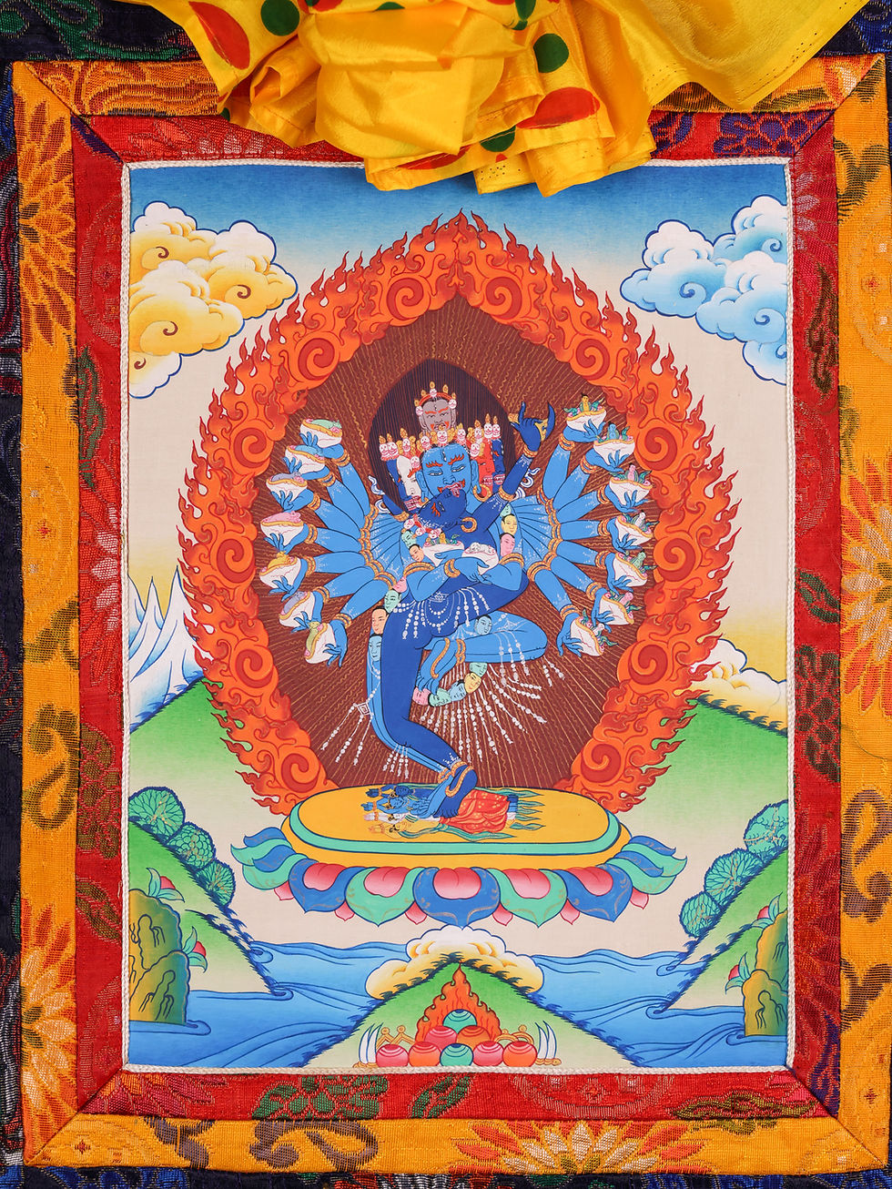 Thumbnail: 唐卡 喜金剛 Hey Vajra Thanka