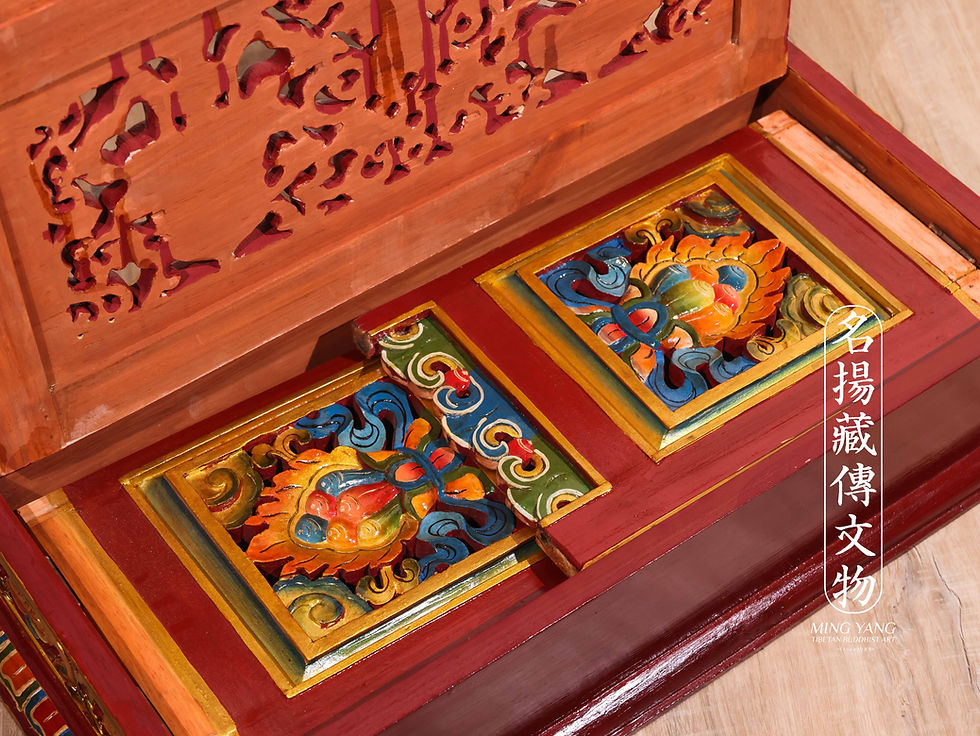 縮圖：尼泊爾修法桌 71x31x50cm #F